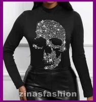 DAMES TOP SKULL