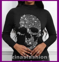 DAMES TOP SKULL