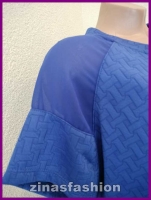 DAMES TOP BLAUW