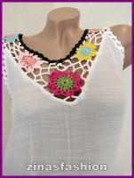 DAMES TUNIEK BLOEM