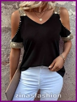 DAMES TOP BLACK