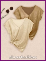 DAMES TOP GLITTER